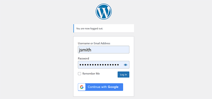 OAuth login preview OAuth login preview
